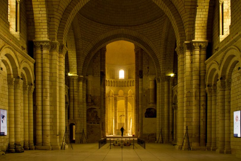 Symmetry within a abbey