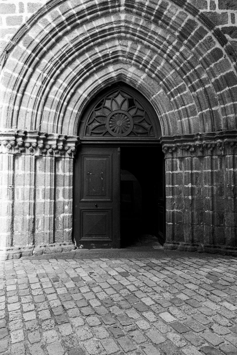 Front door of a church
