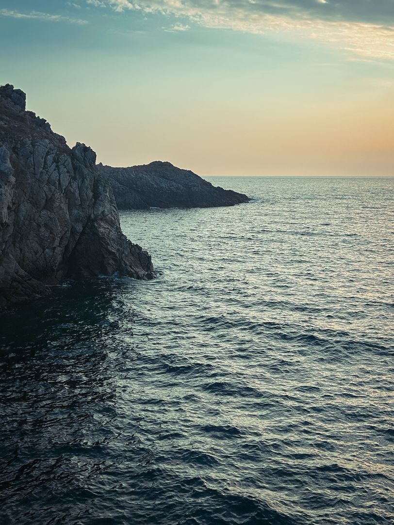 Shore at sunrise