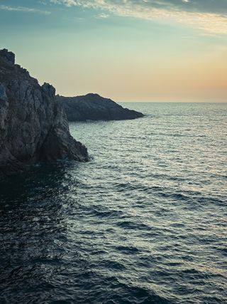 Shore at sunrise