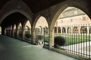 View from a cloister