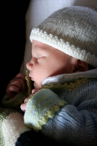 Close up of a baby sleeping