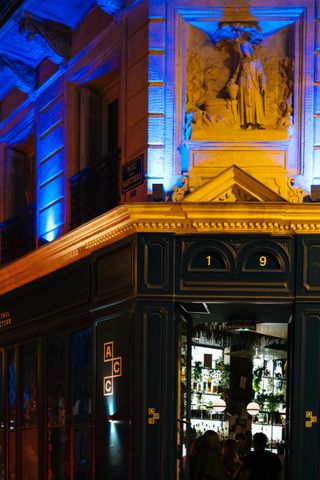 Building with different layers