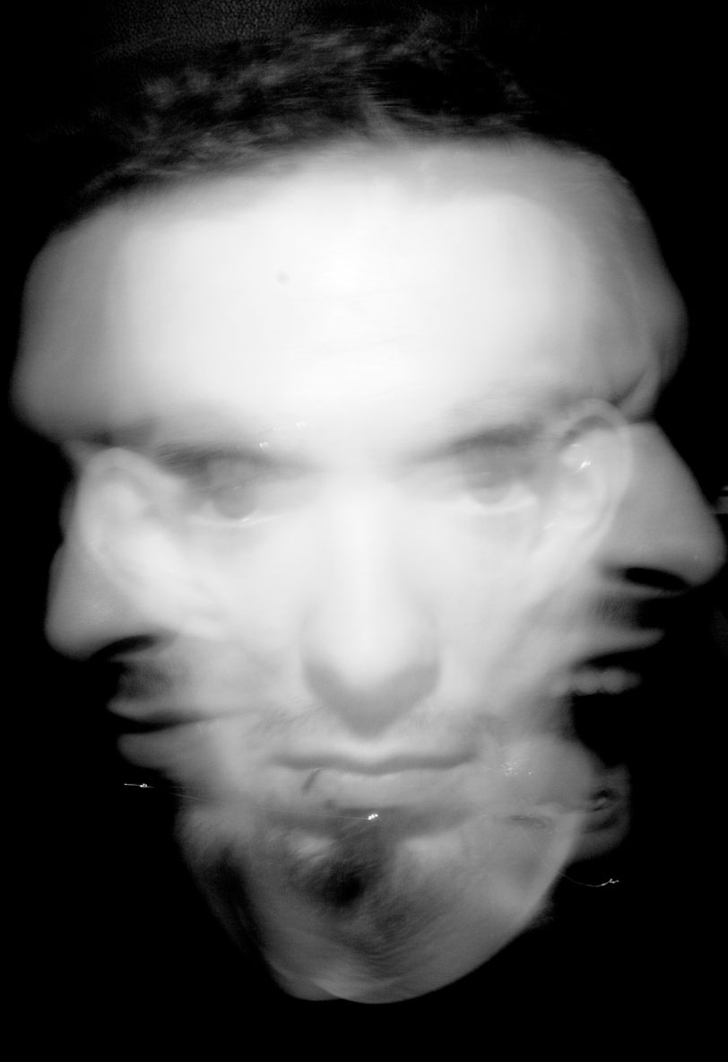 Long exposure self-portrait