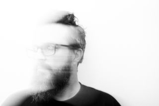 Blurry and dreamy self portrait