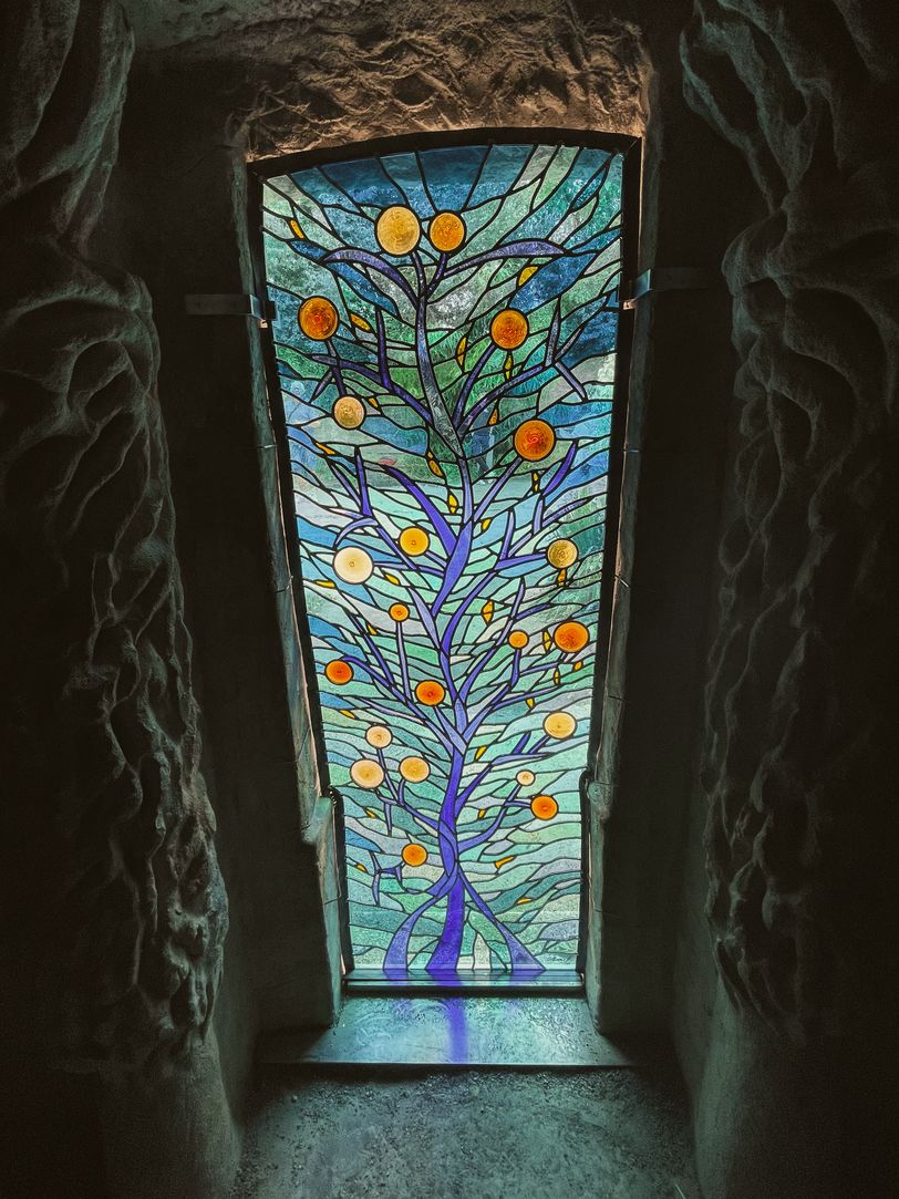 Contemporary stained glass
